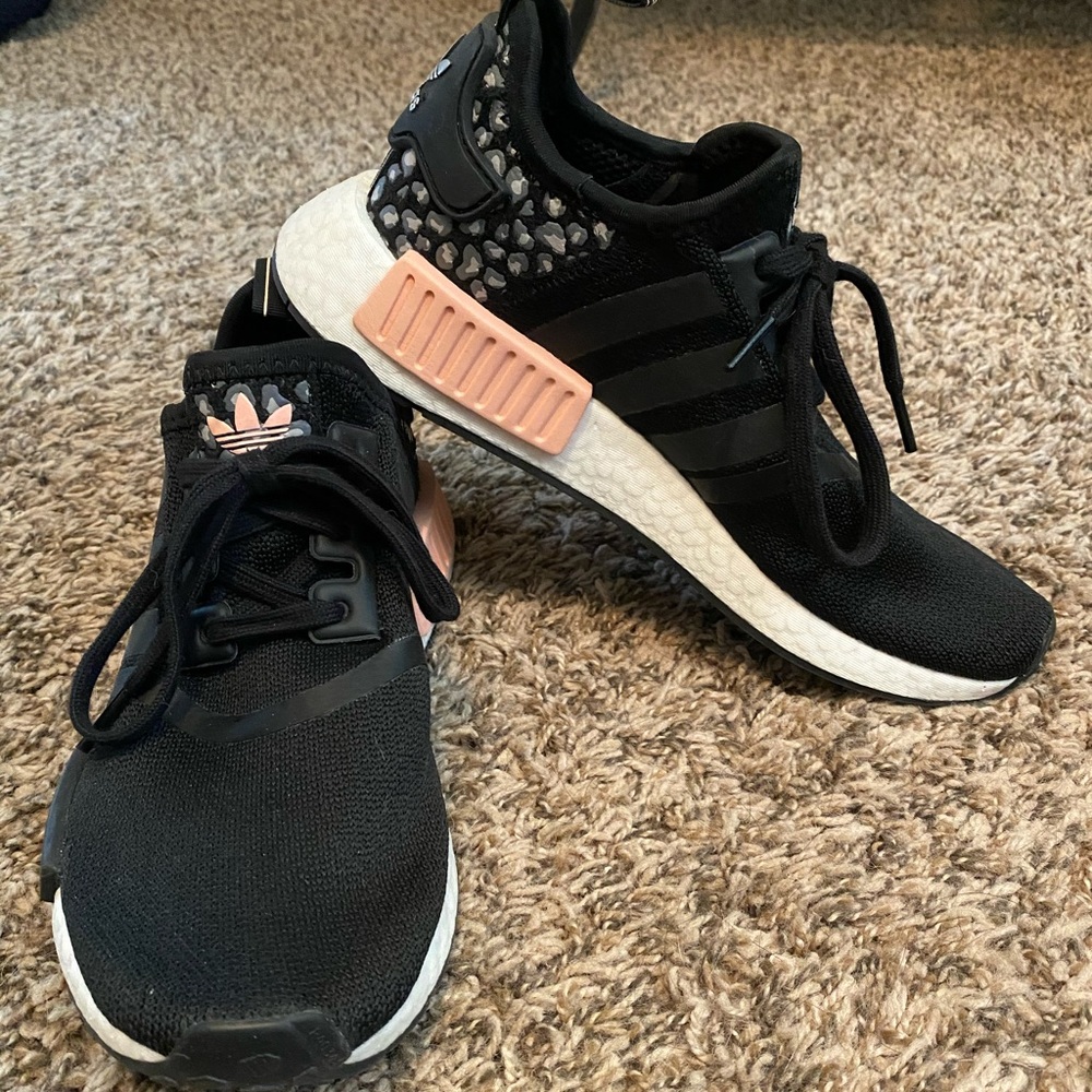 adidas Women's NMD R1 Animal Print Casual Sneakers